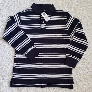 Gap Kids Nwt Boys Longsleeve Polo Shirt 